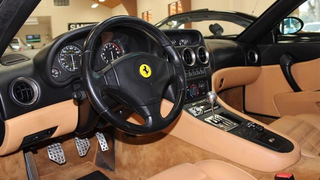 Illustration for article titled Why Buy A Jaguar F-Type When You Can Get This V12 Ferrari 550 For Less?